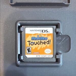Nintendo DS WarioWare Touched! Game - Orange Label